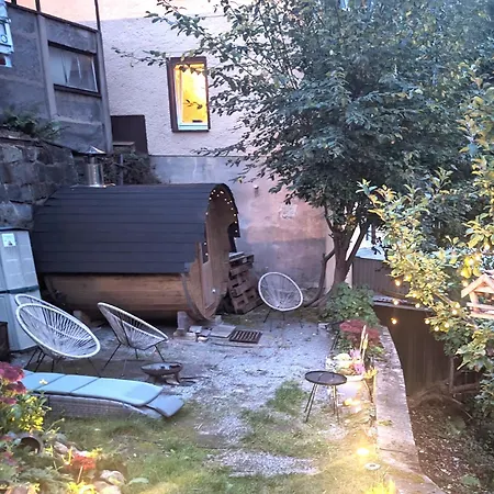 Appartement F2 - Urlaubsmagie Sauna, Pool & Garten Sebnitz