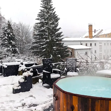 公寓 F2 - Urlaubsmagie Sauna, Whirlpool, Pool & Garten