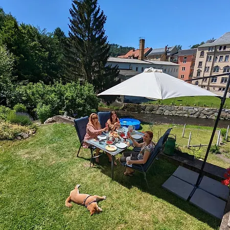 F2 - Urlaubsmagie Sauna, Pool & Garten Sebnitz