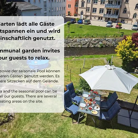 Appartamento F2 - Urlaubsmagie Sauna, Pool & Garten