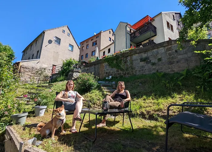 Appartement F2 - Urlaubsmagie Sauna, Pool & Garten
