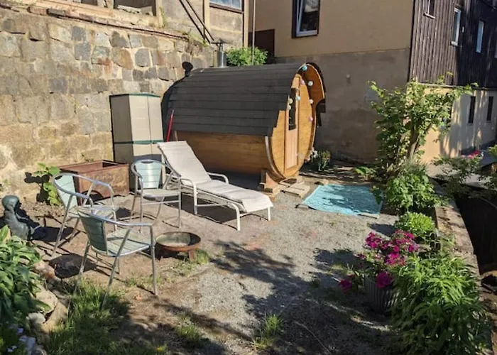 Appartement F2 - Urlaubsmagie Sauna, Pool & Garten