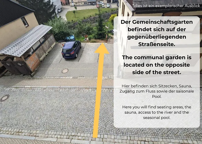 Appartement F2 - Urlaubsmagie Sauna, Pool & Garten